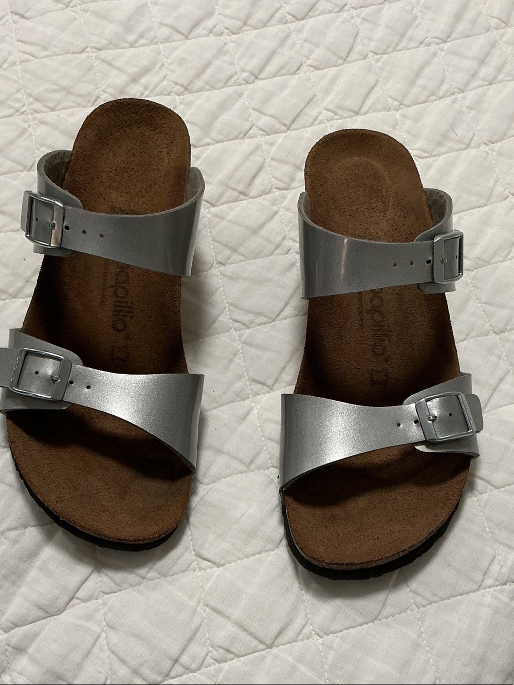Birkenstock Women's Dorothy is part of the Papillio line size 41 in silver